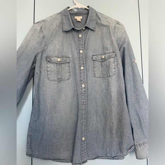 J Crew Painter’s Shirt Button Down - Picture 1 of 4